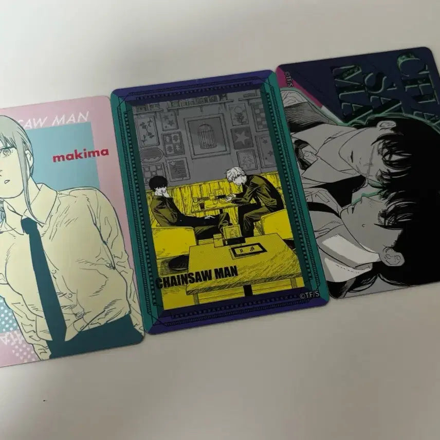 [BUNJANG] Chainsaw Man Original Art Magnet Set (Makima, Yoru) / 체인소맨 원화 마그넷 마키마 요루