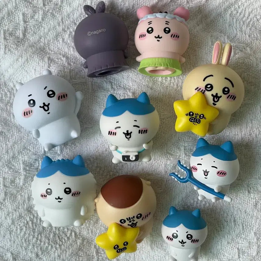 [BUNJANG] Chiikawa Gacha Figures &amp; Sofubi Bundle - Mermaid Island / 치이카와 각종 가챠 피규어 소프비 일괄 인어의섬