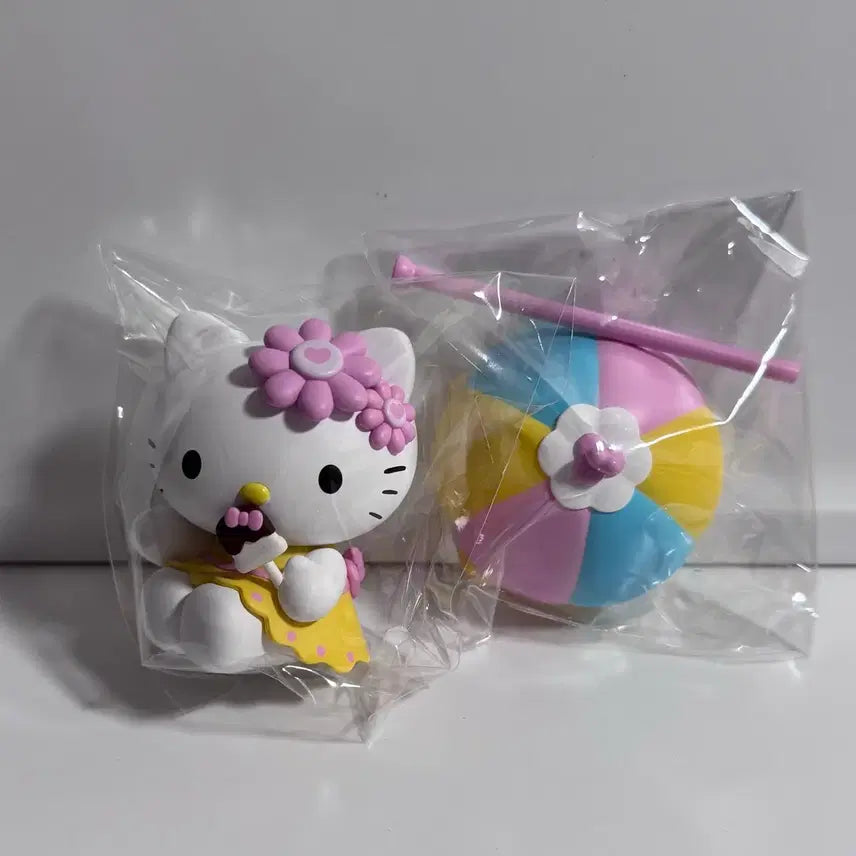 [BUNJANG] Pop Mart Hello Kitty South Island Parasol Figure / 헬로키티 팝마트 사우스아일랜드 파라솔 피규어