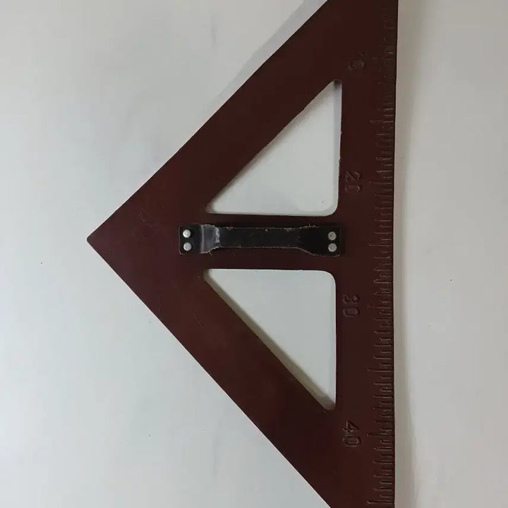[BUNJANG] Vintage Collection: Plastic Set Square, 2 Wooden Folding Rulers / 근대사 수집품 플라스틱 삼각자1, 접이식 나무자 2개 일괄