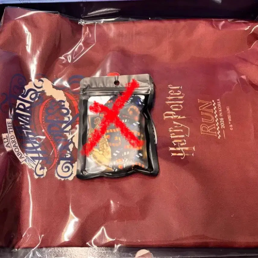 [BUNJANG] Harry Potter Run 2026 String Bag (Sealed) / [미개봉] 2026 해리포터런 스트링백(+키트박스+증정음료류)