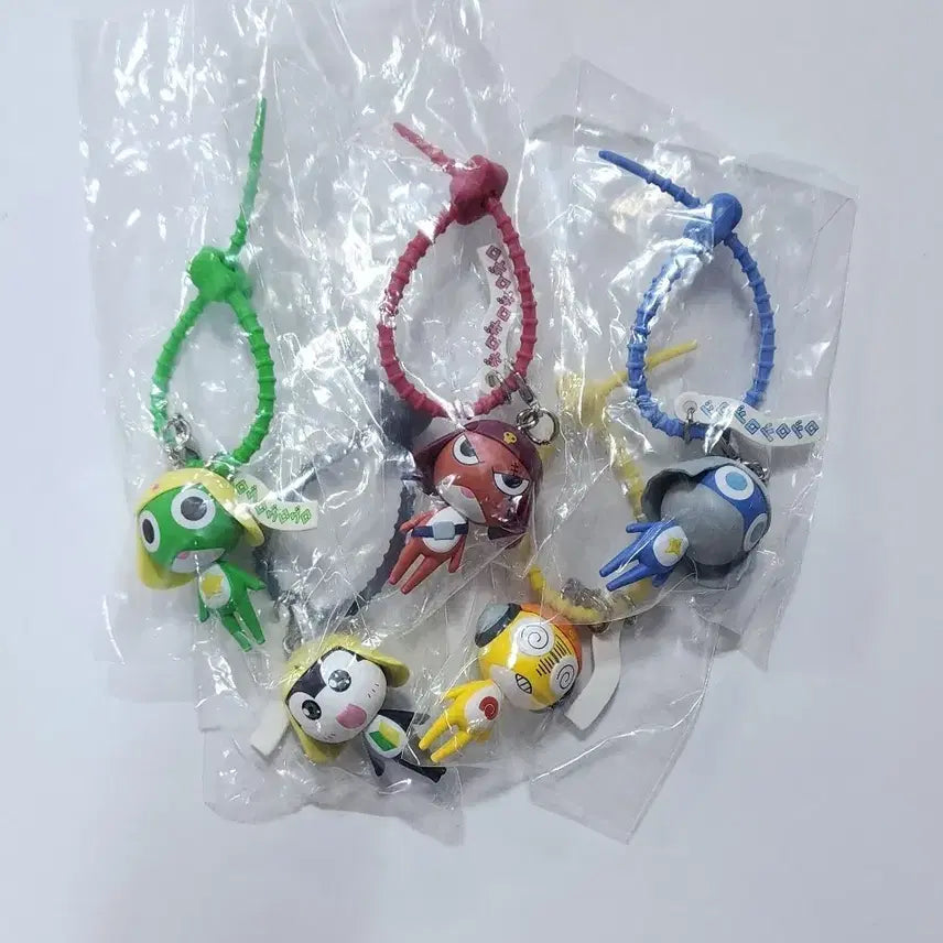 [BUNJANG] Keroro Colorful Multi Charm Full Set / 케로로 컬러풀 멀티챰 풀셋 판매