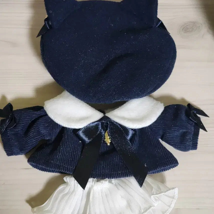 [BUNJANG] Ninimal Fluffyket 10cm Navy Set / 인형옷 니니멀 플러피켓 10cm 네이비