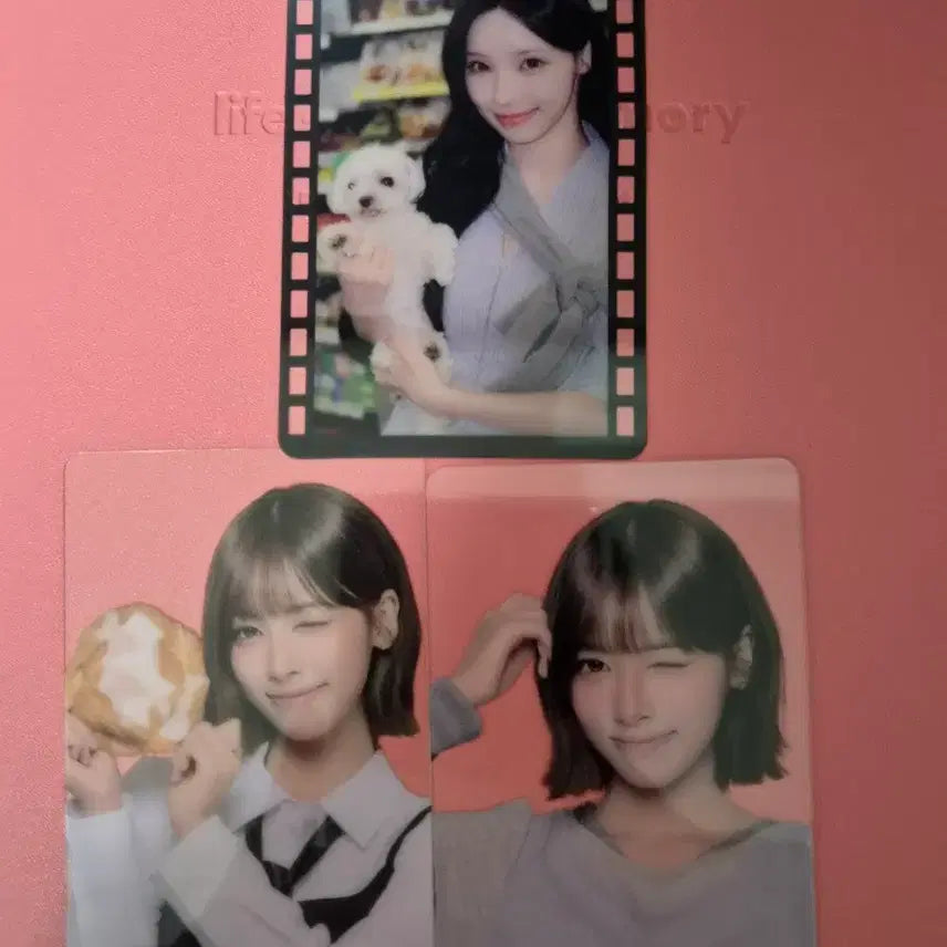 [BUNJANG] Ressence Transparent Photocard Bundle Set / 리센느 투명포카 3장 일괄