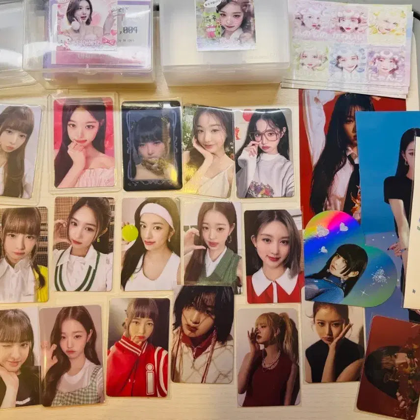 [BUNJANG] IVE Wonyoung Nerd Glasses Photocard Lucky Draw Bundle / 원영너드안경포카/사웨 럭드 +덤