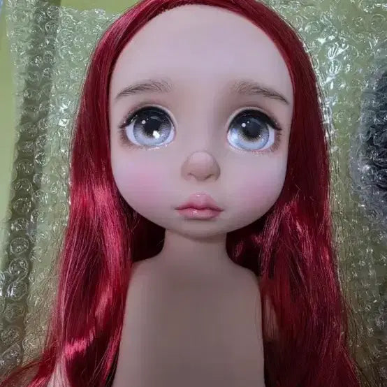 [BUNJANG] Disney Baby Doll Rapunzel Repainted Doll / 디즈니베이비돌 라푼젤 리페인팅 지아님 긴다리염색