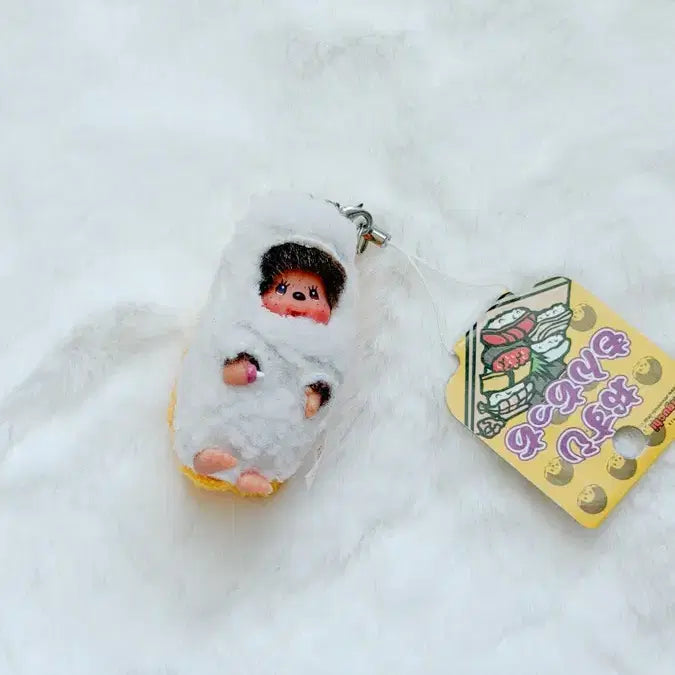 [BUNJANG] Sea Urchin Sushi Monchhichi / 우니 초밥 몬치치