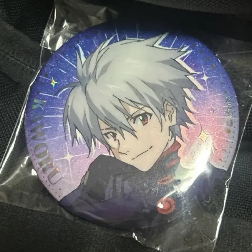 [BUNJANG] Evangelion Kaworu Can Badge / 에반게리온 카오루 캔뱃지