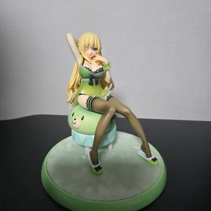 [BUNJANG] Broccoli Hyperdimension Neptunia Belle Kichisho Ver. 1/8 Scale Figure / 브로콜리 초차원게임 넵튠 벨 기상 Ver. 1/8 스케일 미소녀 피규어