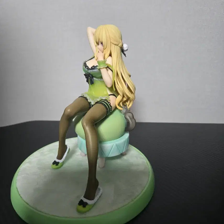 [BUNJANG] Broccoli Hyperdimension Neptunia Belle Kichisho Ver. 1/8 Scale Figure / 브로콜리 초차원게임 넵튠 벨 기상 Ver. 1/8 스케일 미소녀 피규어