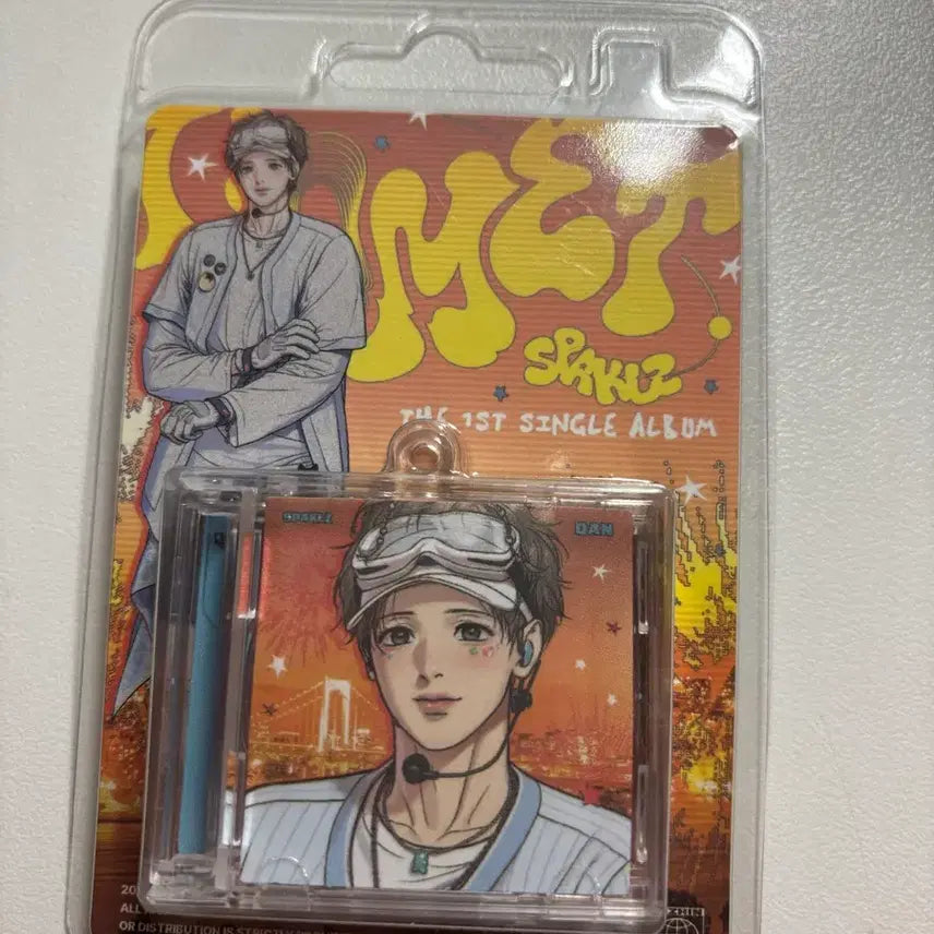 [BUNJANG] Sparklez Kim Dan Jinx CD Charm / 스파클즈 김단 징크스 시디 씨디 키링