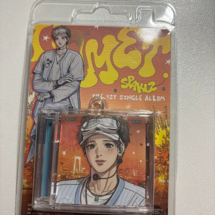 [BUNJANG] Sparklez Kim Dan Jinx CD Charm / 스파클즈 김단 징크스 시디 씨디 키링