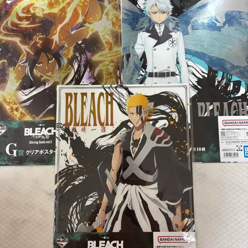 [BUNJANG] Bleach Clear Poster 3-Set / 블리치 클리어 포스터 3종