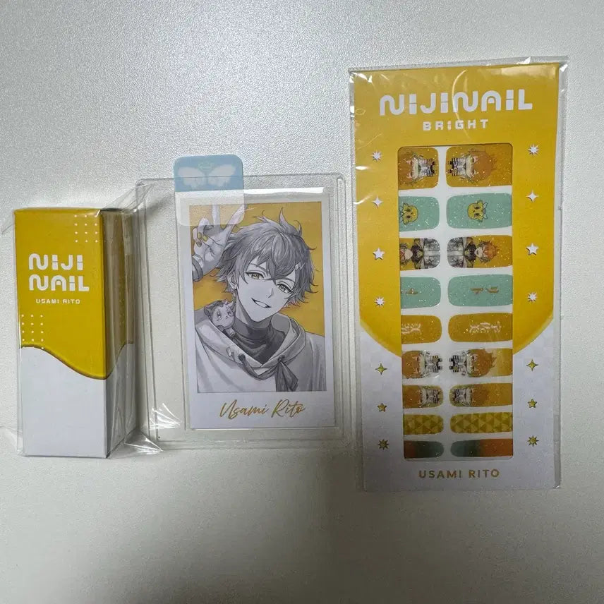 [BUNJANG] NIJISANJI Usami Rito Nijineil Bundle Set / 니지산지 우사미 리토 니지네일 일괄 세트