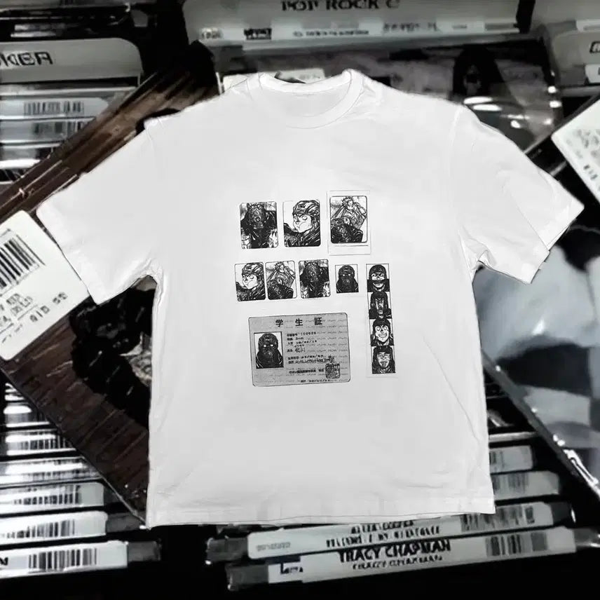 [BUNJANG] Dorohedoro Unofficial Graphic T-Shirt / 도로헤도로 비공식 티셔츠 반팔 씹덕티 오타쿠 빈티지 일본 애니 고스