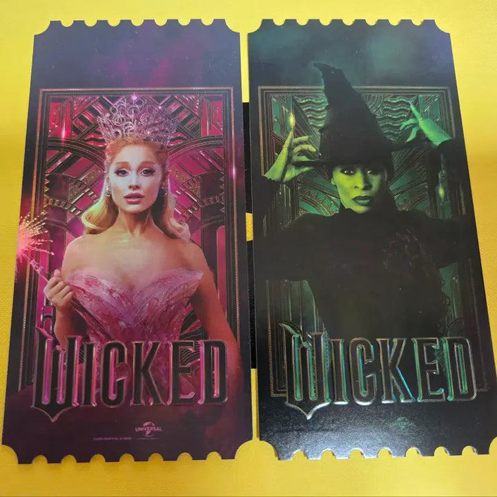 [BUNJANG] Wicked 1st Edition Original Ticket Set / 위키드 1편 오리지널티켓 2종 일괄 판매합니다.