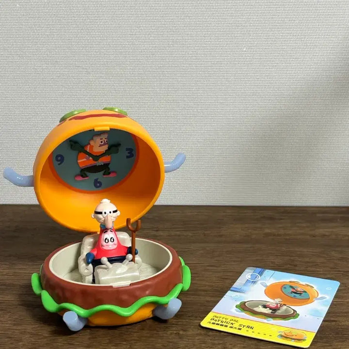 [BUNJANG] Pop Mart SpongeBob SquarePants Hamburger Patrick Star Version Figure / 팝마트 스폰지밥 햄버거 (뚱이)