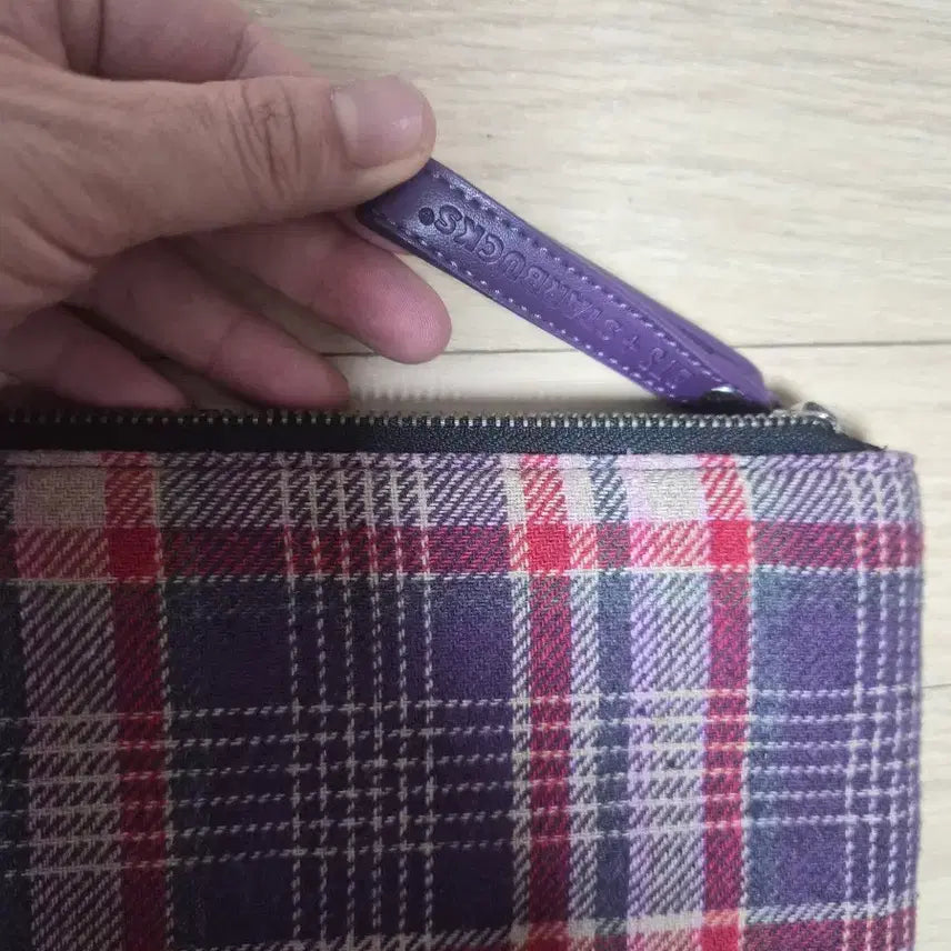 [BUNJANG] BTS x Starbucks Collaboration Tartan Check Pouch Set (2 Types) / 