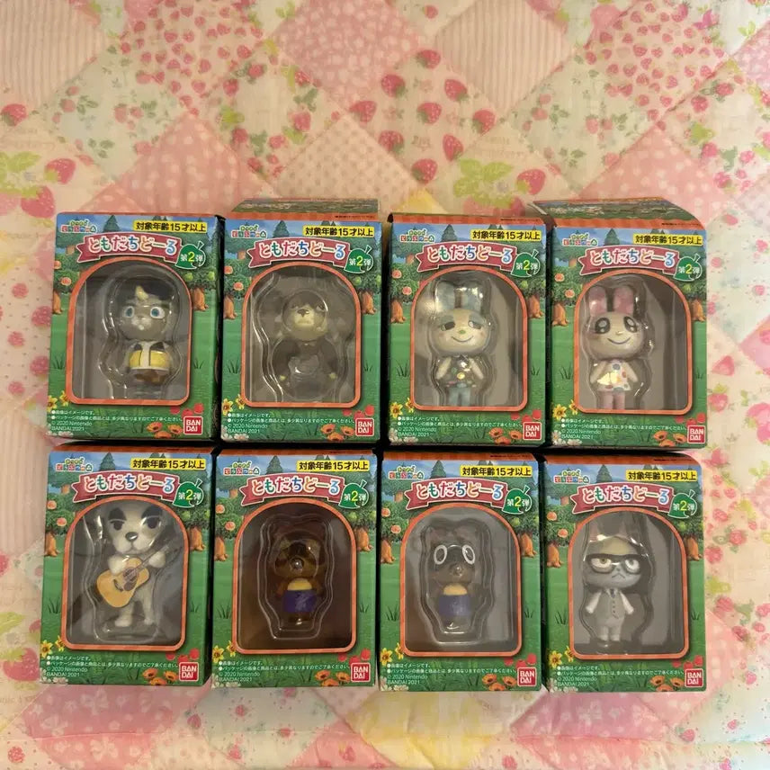 [BUNJANG] Animal Crossing Tomodachi Figure Bundle Set / 동물의숲 토모다치 피규어 일괄세트