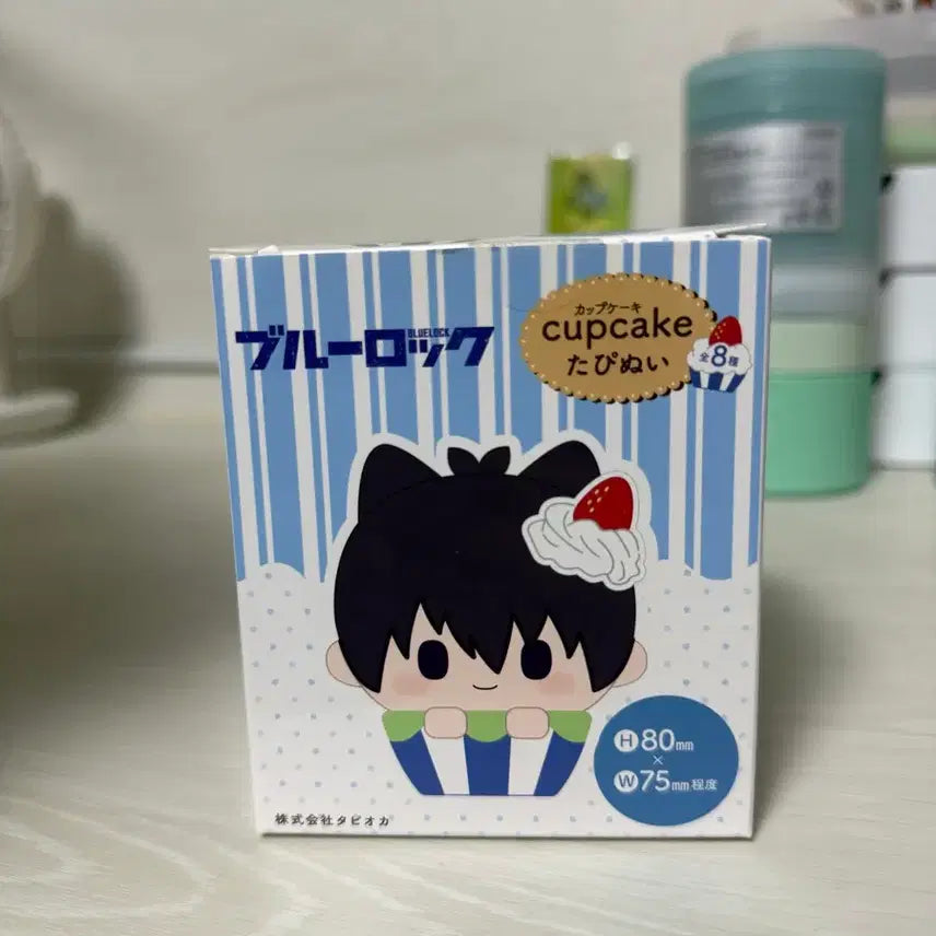 [BUNJANG] Blue Lock Official Tapioca Nagi Cupcake Plush / 블루 록 공식 정품 컵케이크 타피누이 나기