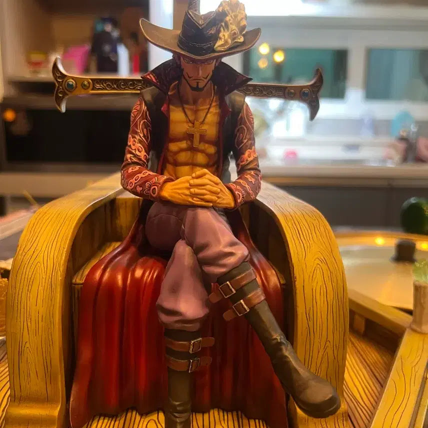 [BUNJANG] One Piece Dracule Mihawk Resin Figure / 원피스 미호크 모펠 레진 피규어
