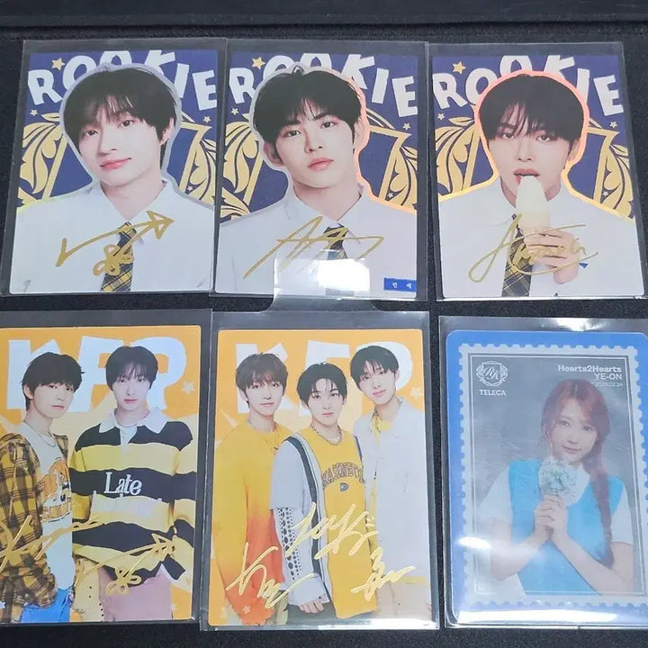 [BUNJANG] 2025 Teleca Signed Kickflip Member Cards / 2025 테레카 싸인칸드