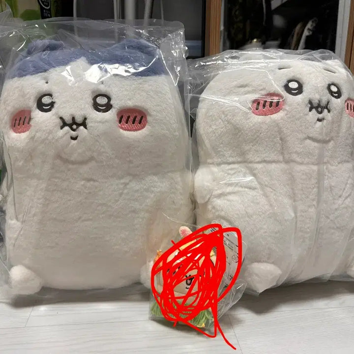 [BUNJANG] Pochita Hachware Plush / 포동포동 하치와레 (뚱띠카와, 치이카와)
