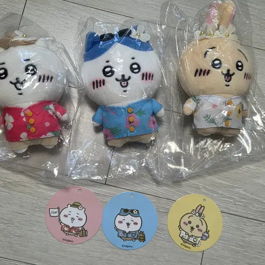 [BUNJANG] Chiikawa Travel 3-Piece Bundle Set / 여행 치이카와 3종 일괄