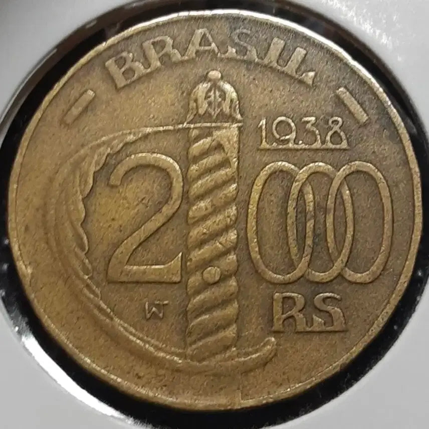 [BUNJANG] Brazil 1938 2000 Reis Foreign Coin / 브라질 1938년 2000레이스.외국주화 주화 화폐 동전
