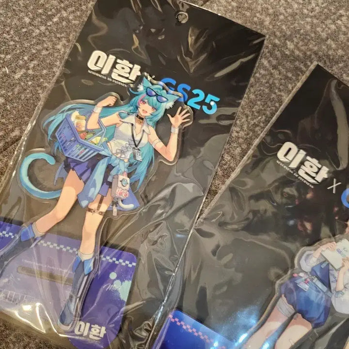 [BUNJANG] Leehwan GS25 Collaboration Acrylic Stand 4 Types Bundle Set / 이환 GS25 아크릴 스탠드 4종 일괄판매