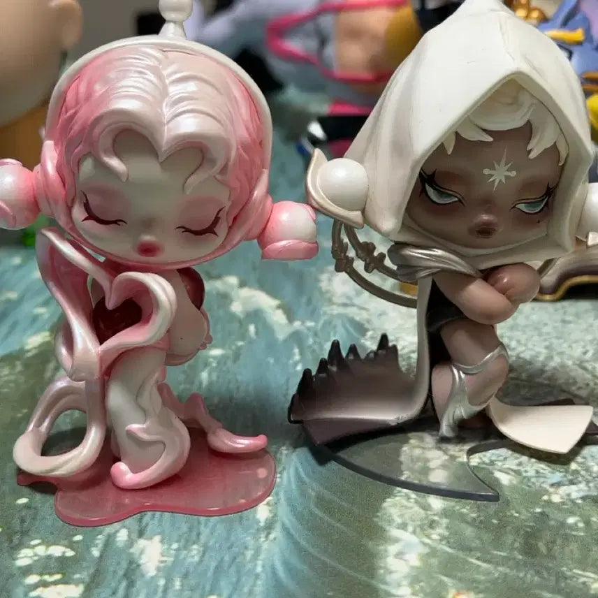 [BUNJANG] Skullpanda Figure Bundle Set (4 Types) / ( 4종 일괄, 단순전시 ) 팝마트 스컬판다 피규어 일괄 판매합니다