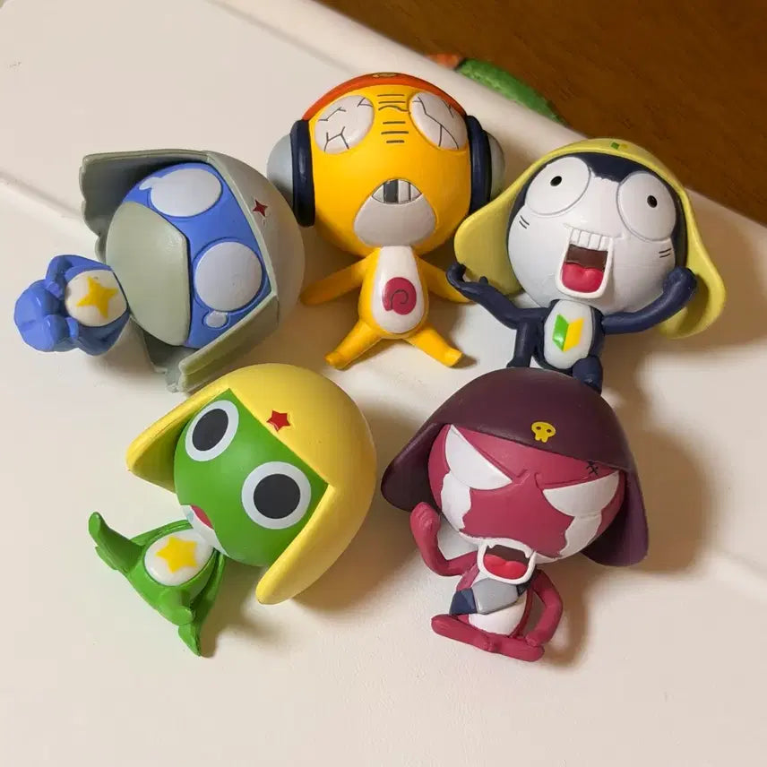 [BUNJANG] Keroro Maruboke 2 Full Set of 5 Figures / 케로로 마치보케2 언제오려나 피규어 5종 일괄