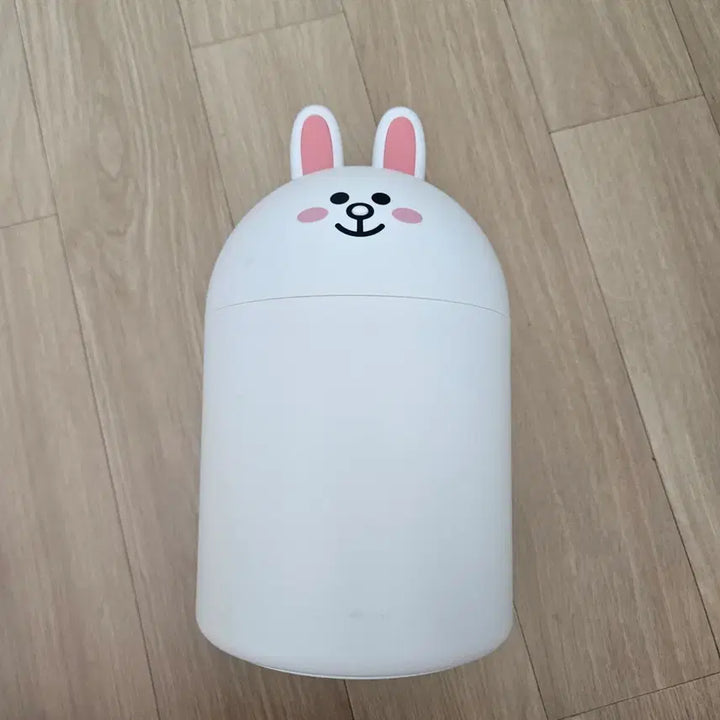 [BUNJANG] Line Friends Cony Rabbit Mini Trash Can / 라인프렌즈 코니 토끼 휴지통 미니