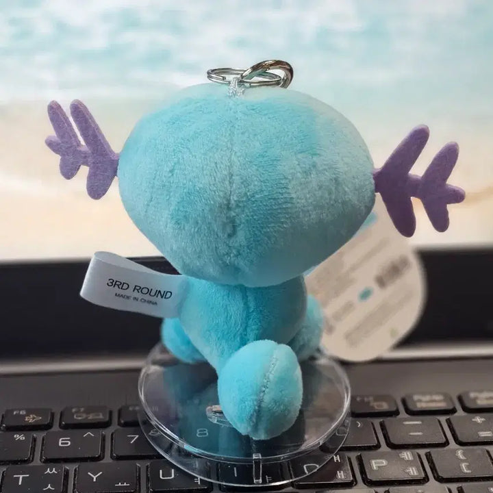 [BUNJANG] Wooper Plush Keychain / 포켓몬스터 우파 인형 키링