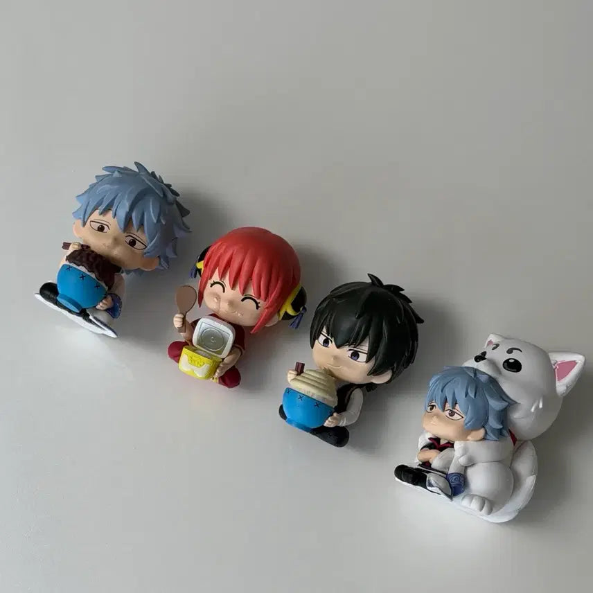 [BUNJANG] Gintama Mogumogu Gacha Full Set / 은혼 모구모구 가챠 풀세트 냠냠대열