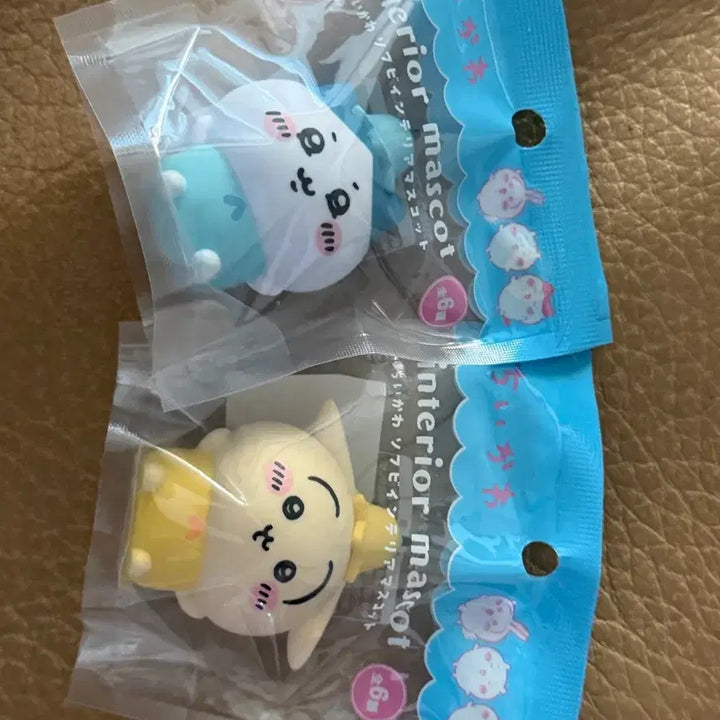 [BUNJANG] Chiikawa Soft Vinyl Interior Mascot Set (2 Types) / 치이카와 소프비 인테리어 마스코트 2종 일괄