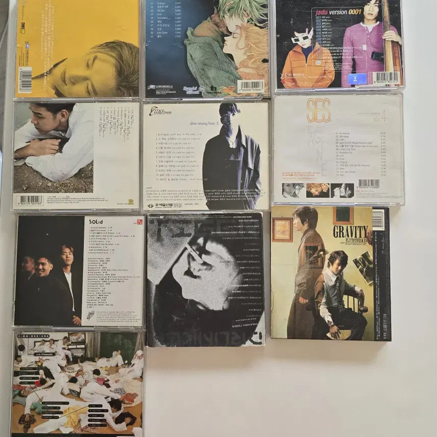 [BUNJANG] Used K-Pop CD Bundle Set (10 CDs) / 중고 개봉 CD 일괄판매 총 10개. 상세 상태는 사진으로 상태확인필요함.