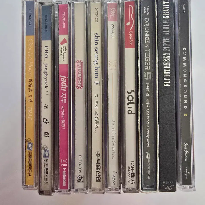[BUNJANG] Used K-Pop CD Bundle Set (10 CDs) / 중고 개봉 CD 일괄판매 총 10개. 상세 상태는 사진으로 상태확인필요함.