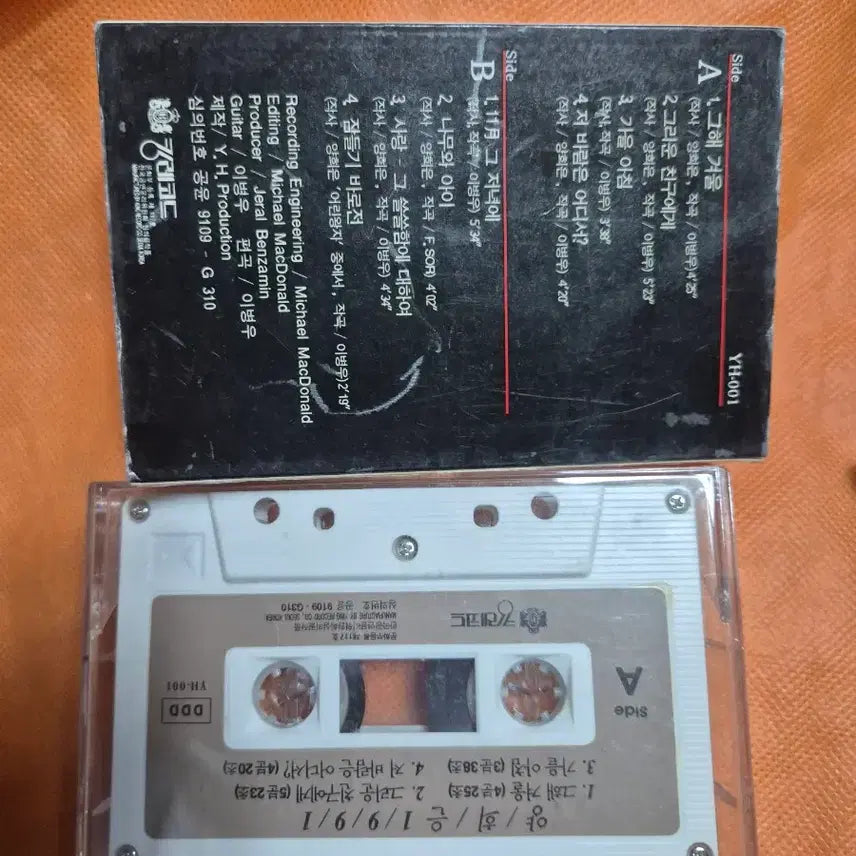 [BUNJANG] Yang Hee Eun 1991 Cassette Tape / 양희은 1991 카세트테이프