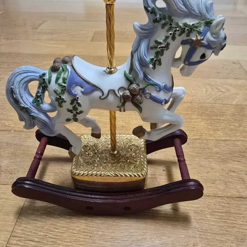 [BUNJANG] Vintage Carousel Moving Music Box / 빈티지 회전목마 무빙 오르골