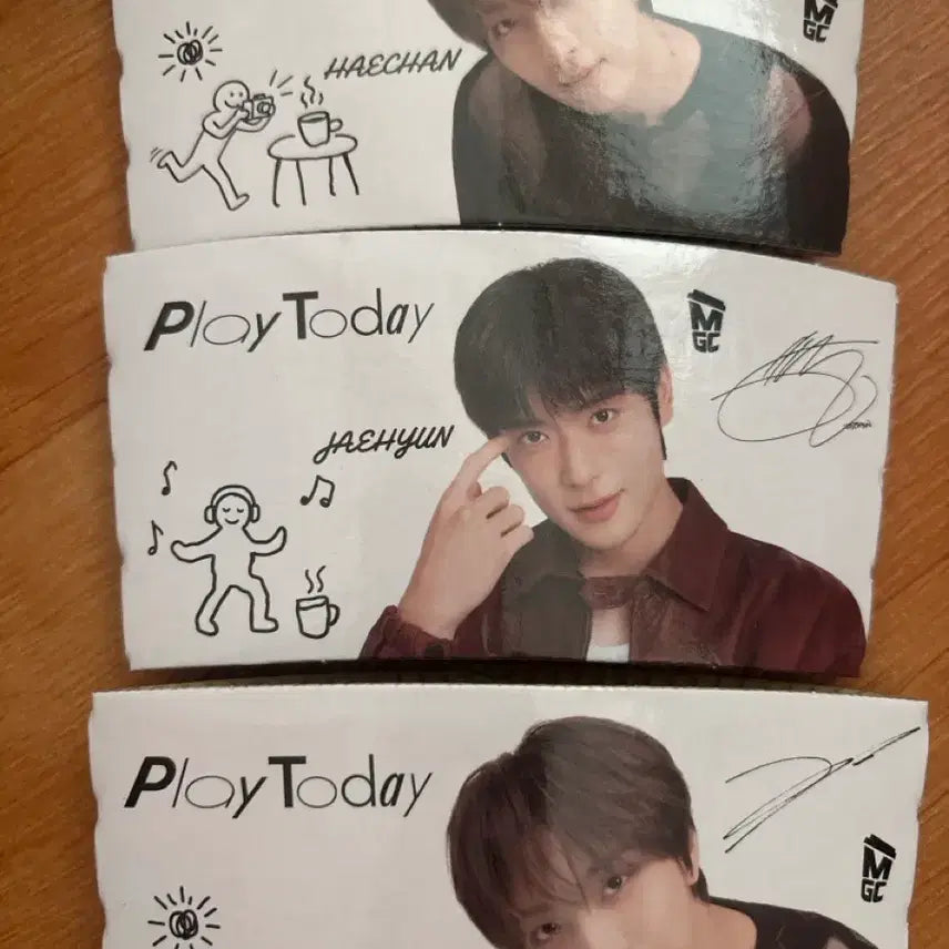 [BUNJANG] NCT Dream Haechan &amp; Jaehyun Cup Holder Bundle Set / 메가커피 엔시티 홀더 양도 일괄