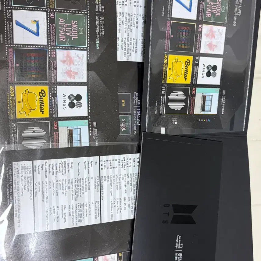[BUNJANG] BTS Stamp Set / 방탄소년단 우표