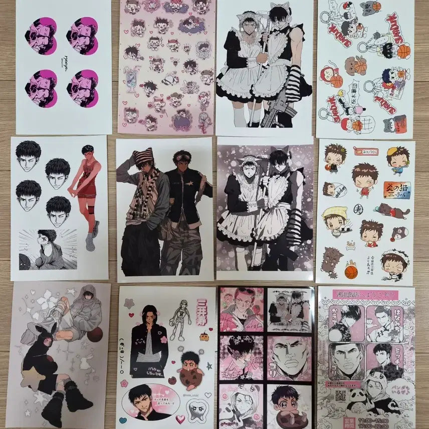 [BUNJANG] Slam Dunk Clear File Bundle Set / 슬램덩크 프박 일괄