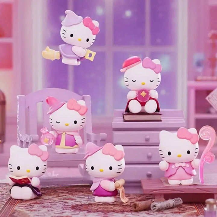 [BUNJANG] Hello Kitty Magical Study Series Figure Set / 헬로키티 마법공부 시리즈 피규어