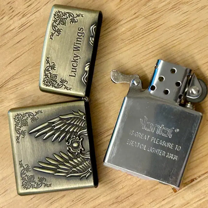 [BUNJANG] Zippo Style Brass Lighter (New) / 지포형 브라스 라이터 (새상품)