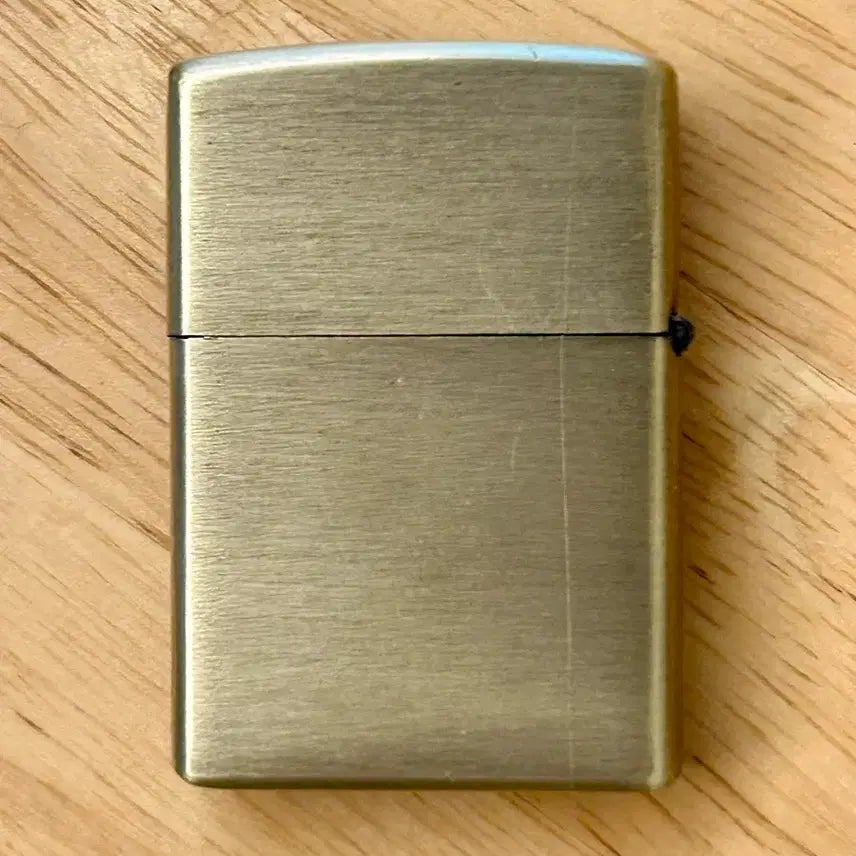 [BUNJANG] Zippo Style Brass Lighter (New) / 지포형 브라스 라이터 (새상품)