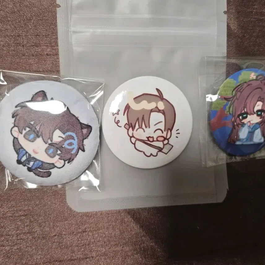 [BUNJANG] CHOI YOON (THE BOYZ) Pin Button Set / 최요원 핀버튼 말랑핀버튼 괴담출근 괴출