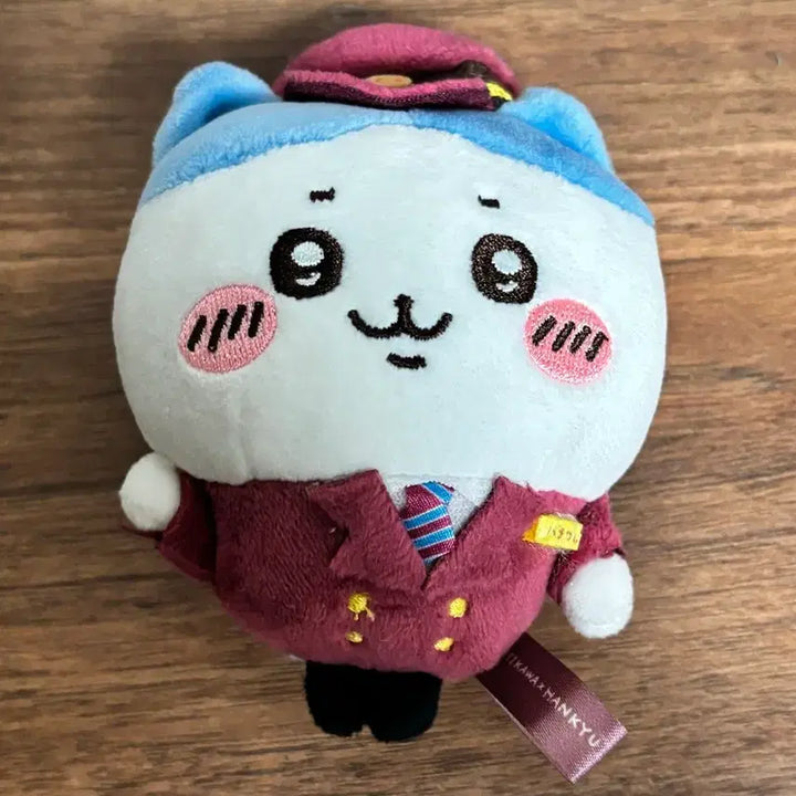 [BUNJANG] Bochi-chan Hachiwara Mascot Plush Keychain / 먼작귀 한큐 하치와레 마스코트 인형 키링