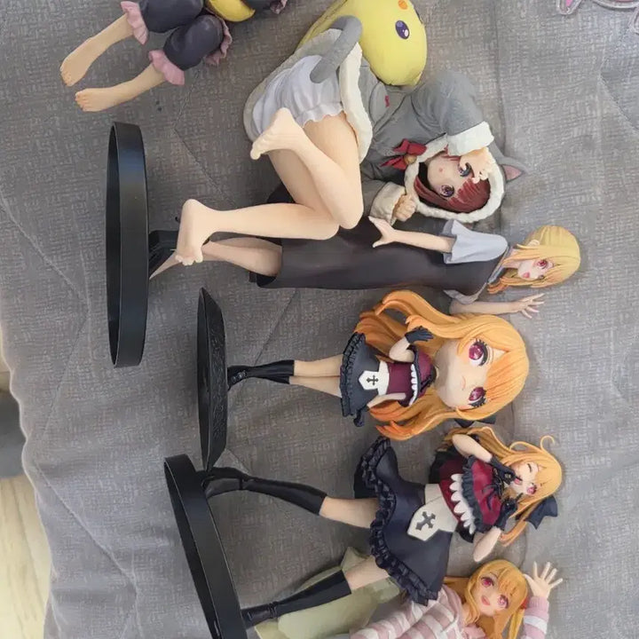 [BUNJANG] Oshi no Ko Banpresto Figure Set (Opened, Displayed) / 최애의아이 피규어 개봉전시 반프 6개입(박스 x)