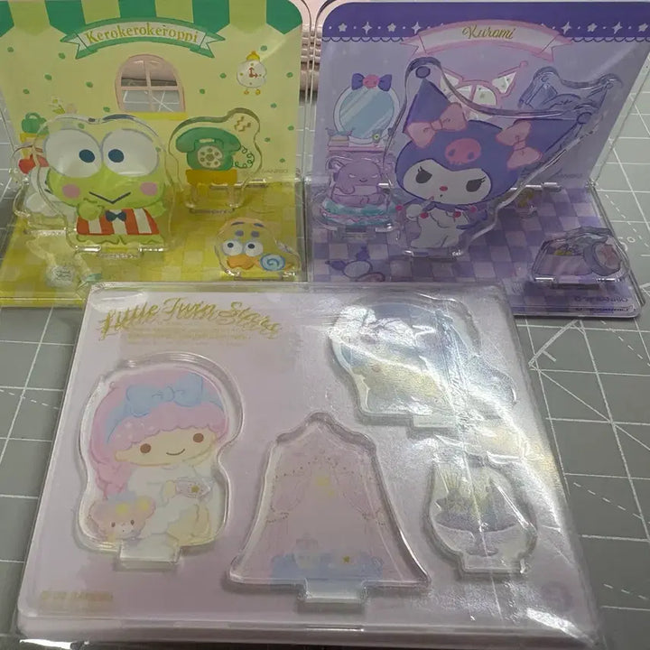 [BUNJANG] Kuromi Keropi Acrylic Stand Bundle Set / [일괄] 쿠로미 케로피 아크릴 스탠드